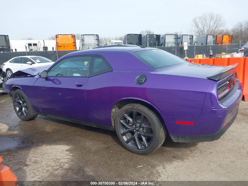 2023 Dodge Challenger Sxt VIN: 2C3CDZAG1PH596540 Lot: 38700300