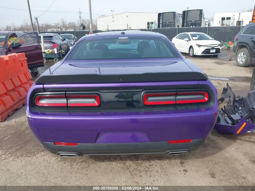 2023 Dodge Challenger Sxt VIN: 2C3CDZAG1PH596540 Lot: 38700300