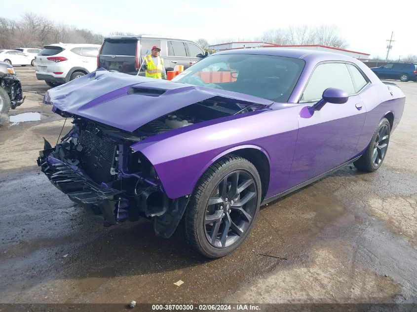 2023 Dodge Challenger Sxt VIN: 2C3CDZAG1PH596540 Lot: 38700300