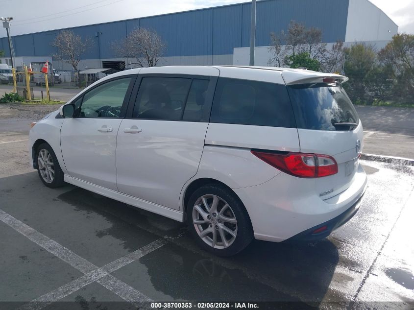 JM1CW2DL1C0122043 2012 Mazda Mazda5 Grand Touring