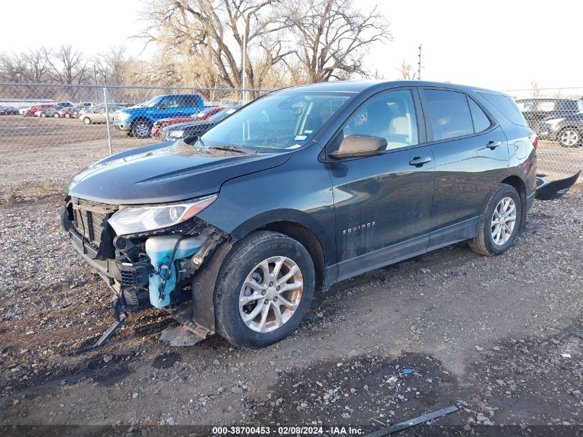 2020 Chevrolet Equinox Ls VIN: 3GNAXHEV2LS544071 Lot: 38700453