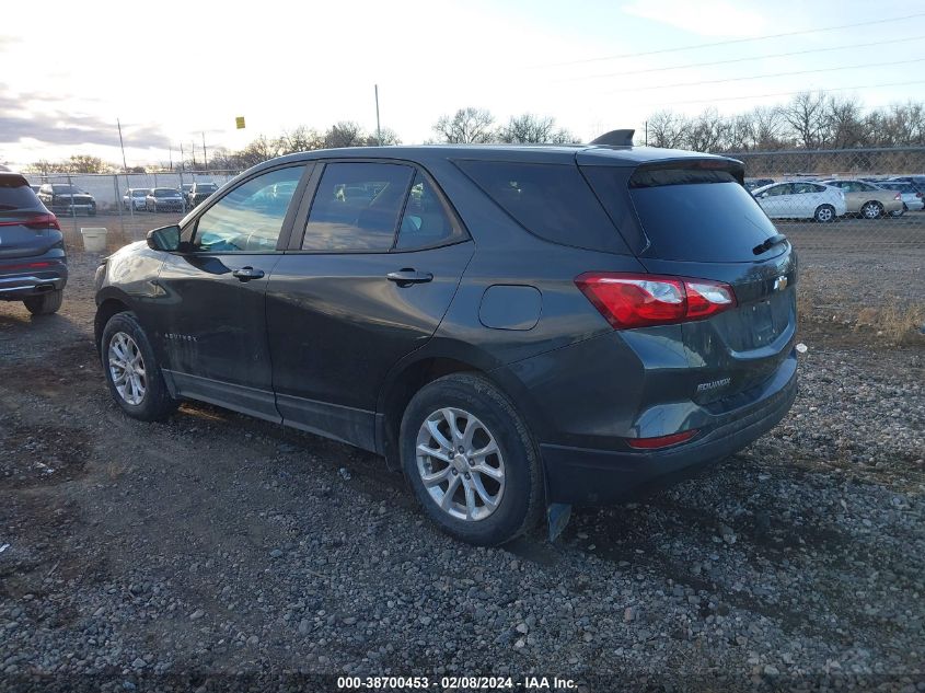 2020 Chevrolet Equinox Ls VIN: 3GNAXHEV2LS544071 Lot: 38700453