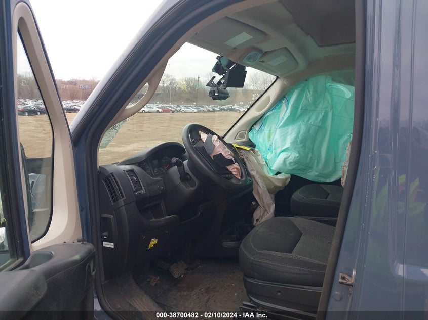 2019 Ram Promaster 3500 Cargo Van High Roof 159 Wb Ext VIN: 3C6URVJG7KE548692 Lot: 38700482