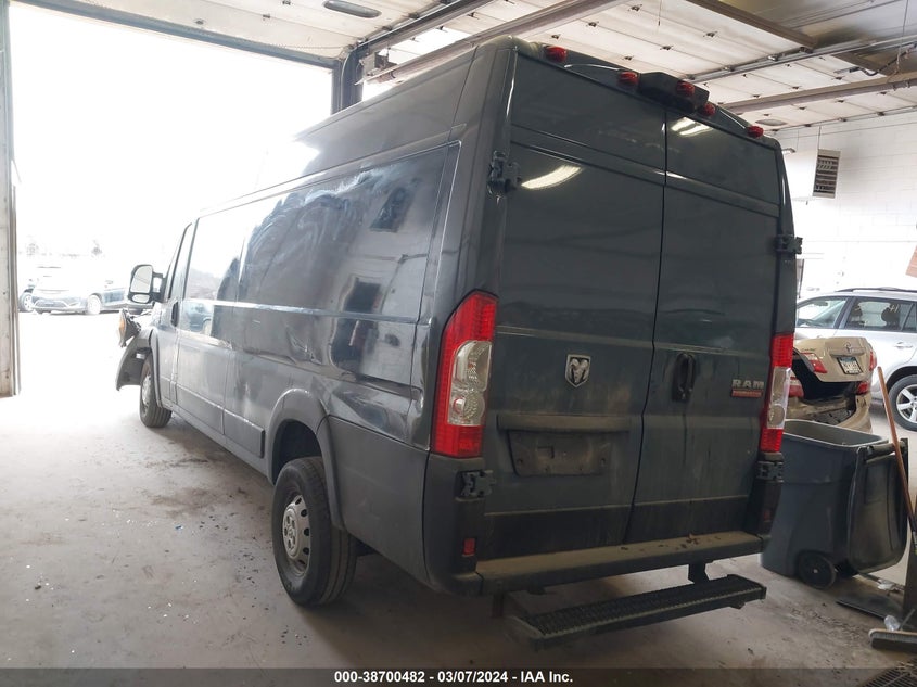 2019 Ram Promaster 3500 Cargo Van High Roof 159 Wb Ext VIN: 3C6URVJG7KE548692 Lot: 38700482