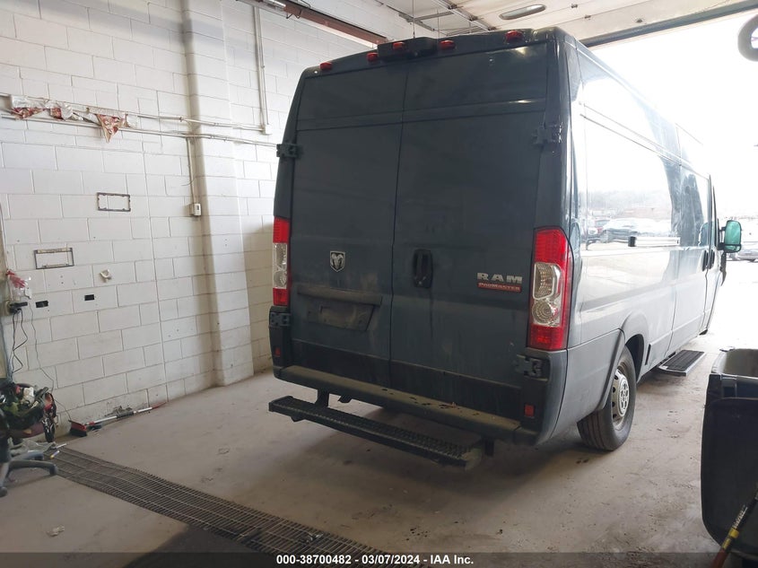 2019 Ram Promaster 3500 Cargo Van High Roof 159 Wb Ext VIN: 3C6URVJG7KE548692 Lot: 38700482