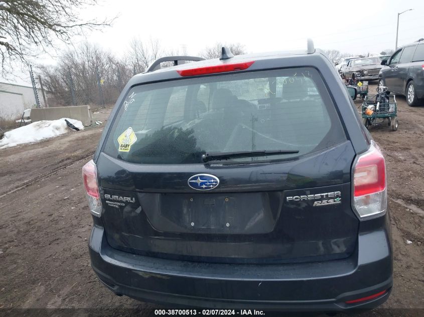 2017 Subaru Forester 2.5I VIN: JF2SJABC6HH493989 Lot: 38700513