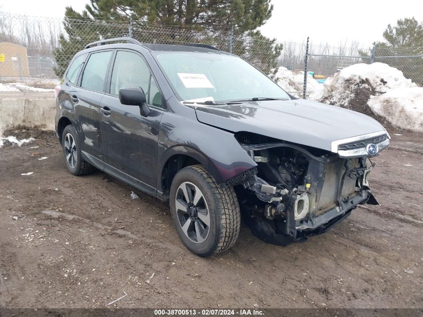 2017 Subaru Forester 2.5I VIN: JF2SJABC6HH493989 Lot: 38700513