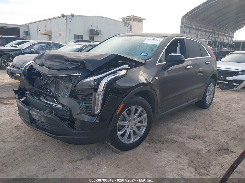 VIN 1GYAZAR4XPF103045 2023 CADILLAC XT4 LUXURY