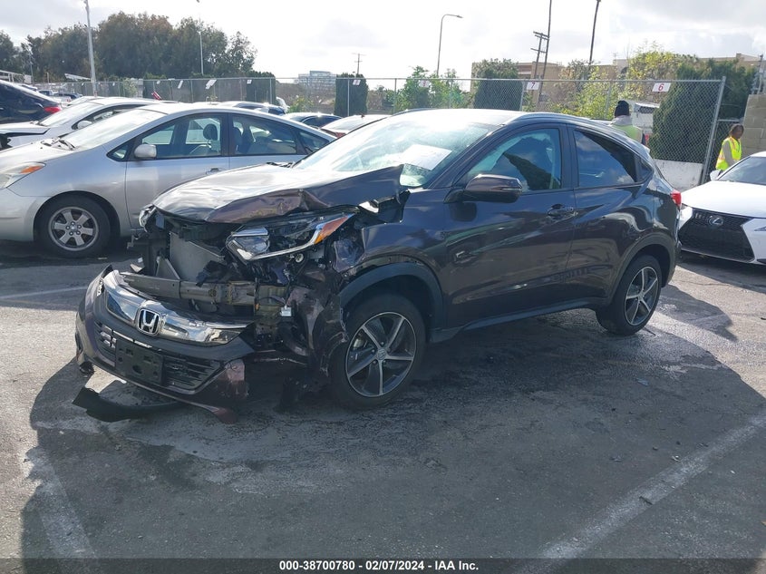 VIN 3CZRU5H54MM703350 2021 HONDA HR-V EX
