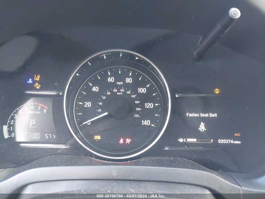 VIN 3CZRU5H54MM703350 2021 HONDA HR-V EX