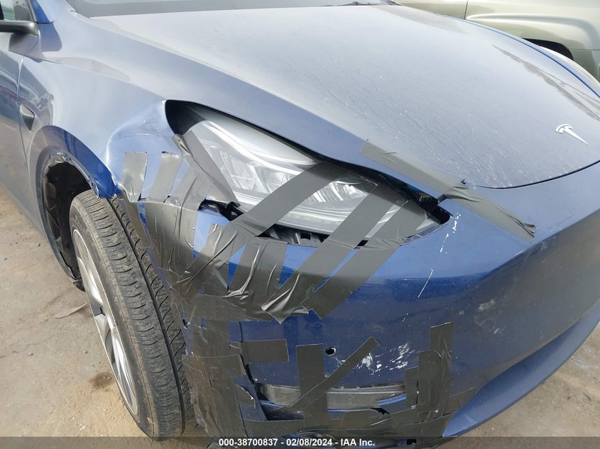 VIN 5YJYGDEE3MF283950 2021 TESLA MODEL Y