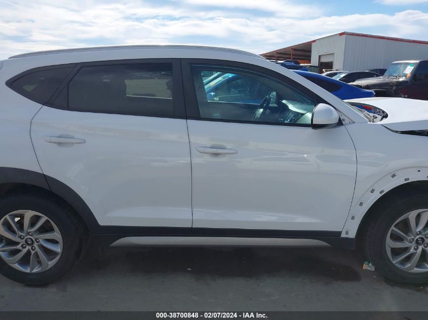 2017 Hyundai Tucson Se VIN: KM8J33A47HU355892 Lot: 38700848