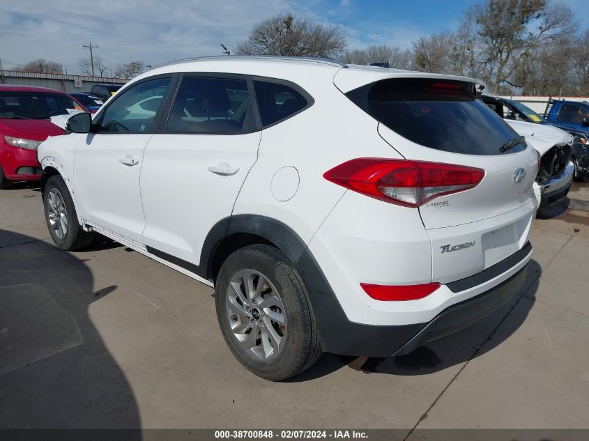 2017 Hyundai Tucson Se VIN: KM8J33A47HU355892 Lot: 38700848