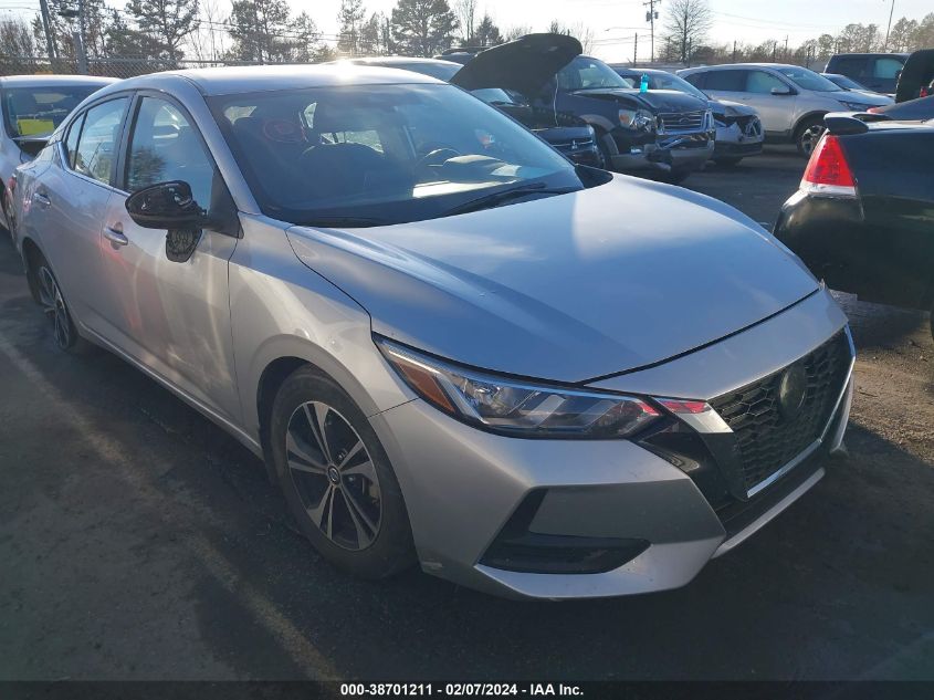 2022 NISSAN SENTRA SV XTRONIC CVT - 3N1AB8CV3NY209303