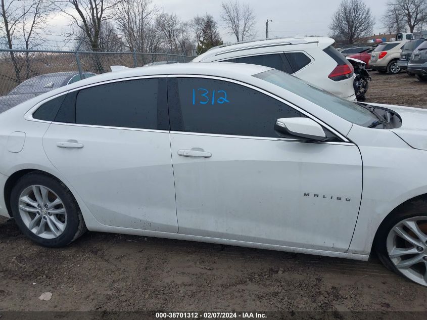 2018 Chevrolet Malibu Lt VIN: 1G1ZD5ST8JF252392 Lot: 38701312