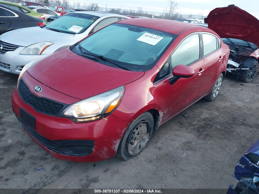 2014 KIA RIO LX - KNADM4A39E6418466