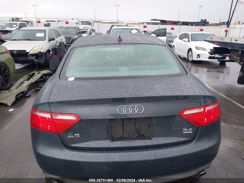 2009 Audi A5 3.2L VIN: WAUDK78T09A007215 Lot: 38701460