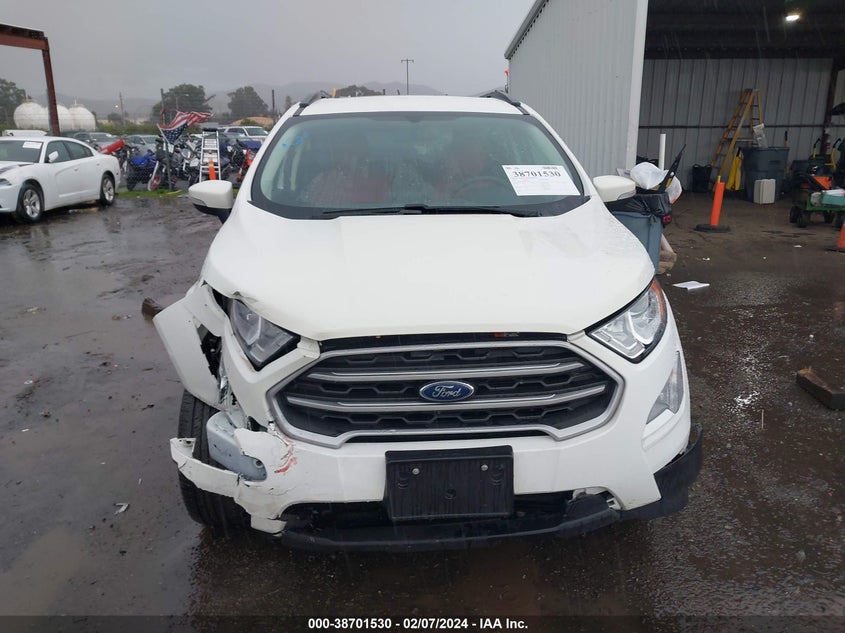 2019 FORD ECOSPORT SE - MAJ6S3GL8KC304500