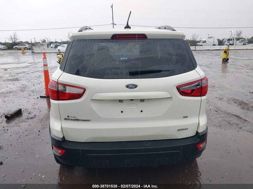 2019 FORD ECOSPORT SE - MAJ6S3GL8KC304500