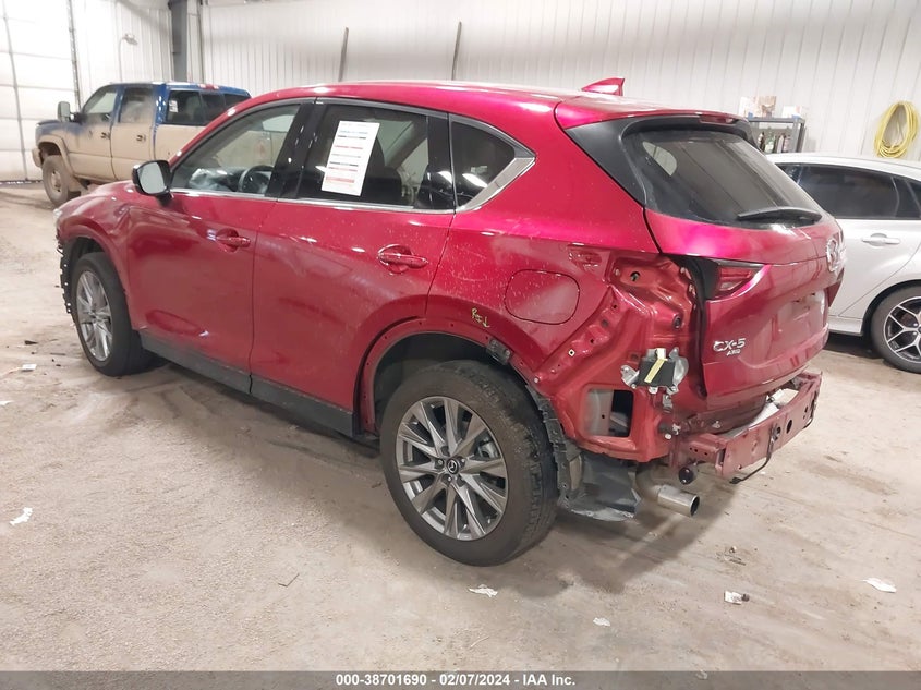 VIN JM3KFBAY6M0422617 2021 MAZDA CX-5 GRAND TOURING RESERVE