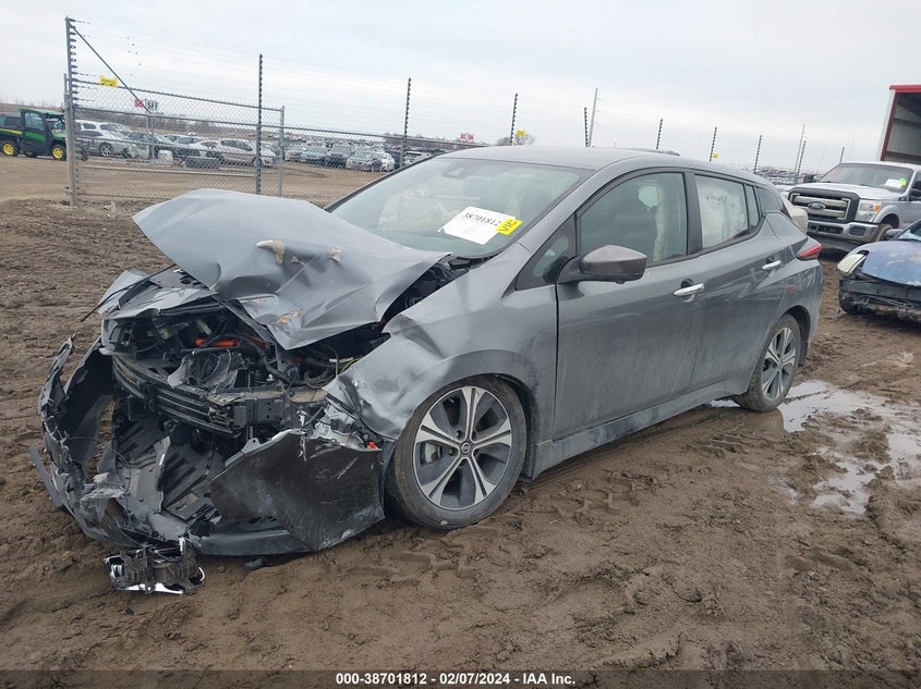 2020 NISSAN LEAF SV 40 KWH - 1N4AZ1CP8LC311788