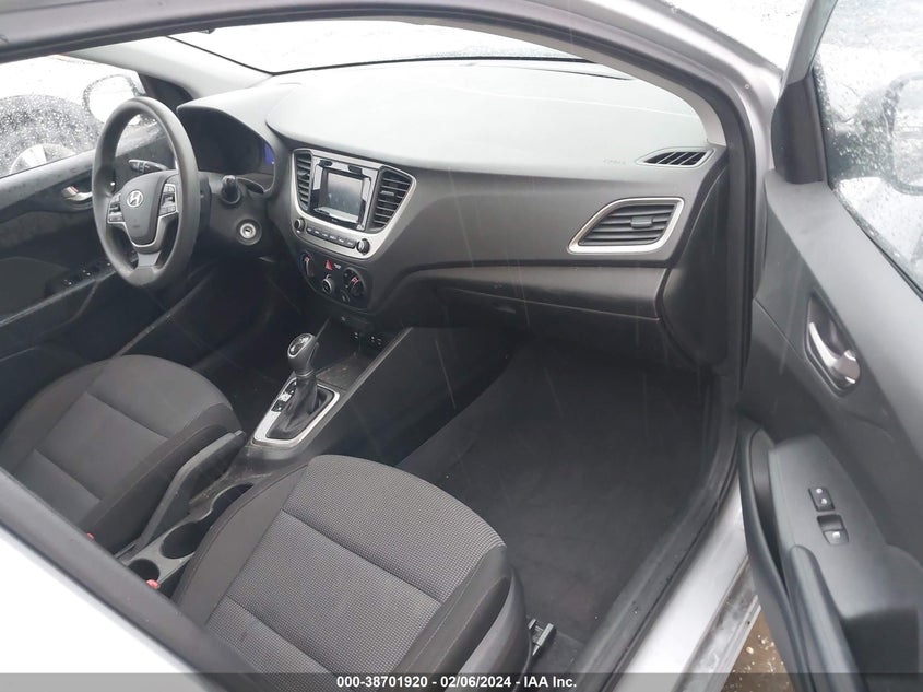 VIN 3KPC24A3XKE082191 2019 HYUNDAI ACCENT SE