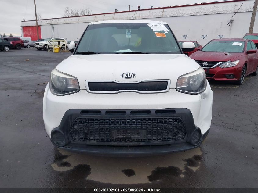 2014 Kia Soul VIN: KNDJN2A27E7089078 Lot: 38702101