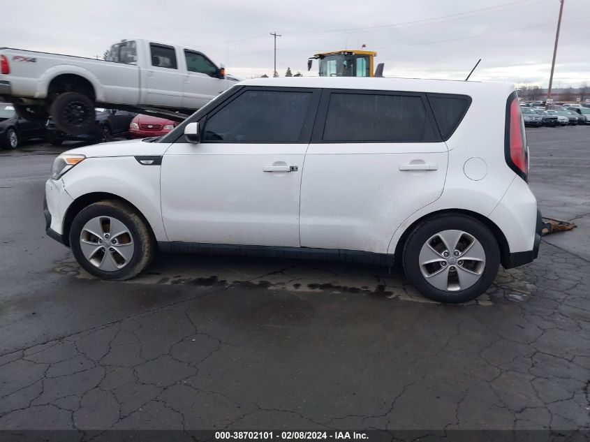 2014 Kia Soul VIN: KNDJN2A27E7089078 Lot: 38702101