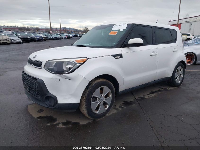 2014 Kia Soul VIN: KNDJN2A27E7089078 Lot: 38702101