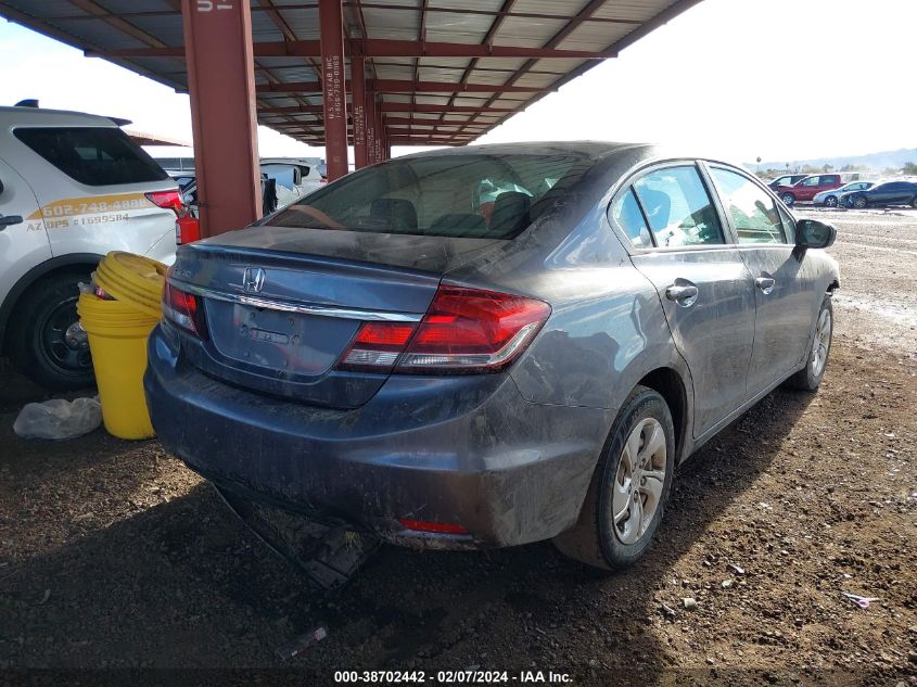 2015 Honda Civic Lx VIN: 19XFB2F55FE284339 Lot: 38702442