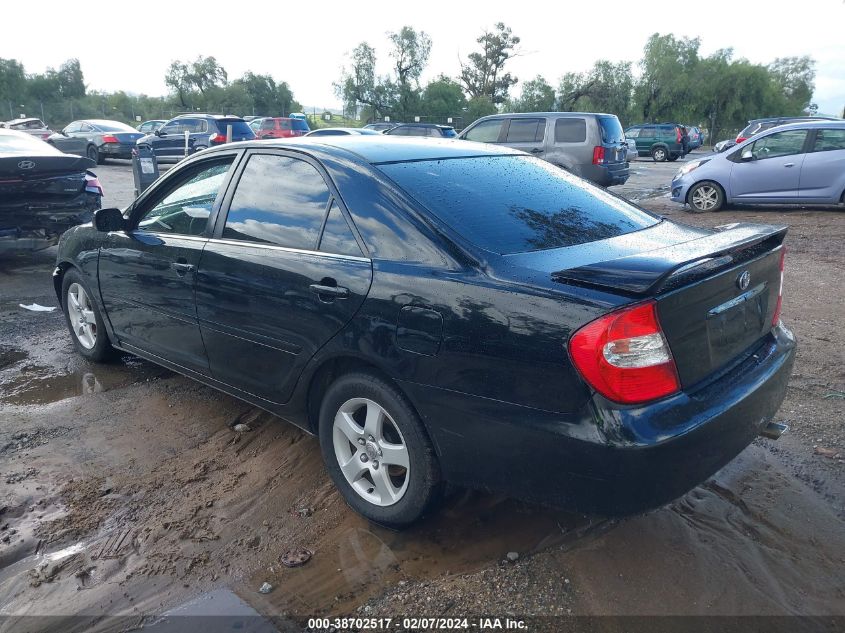 2002 Toyota Camry Se VIN: 4T1BE32K42U076175 Lot: 38702517