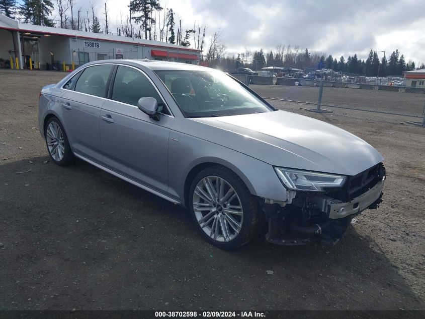 WAUENAF44HN038608 2017 AUDI A4, photo no. 1