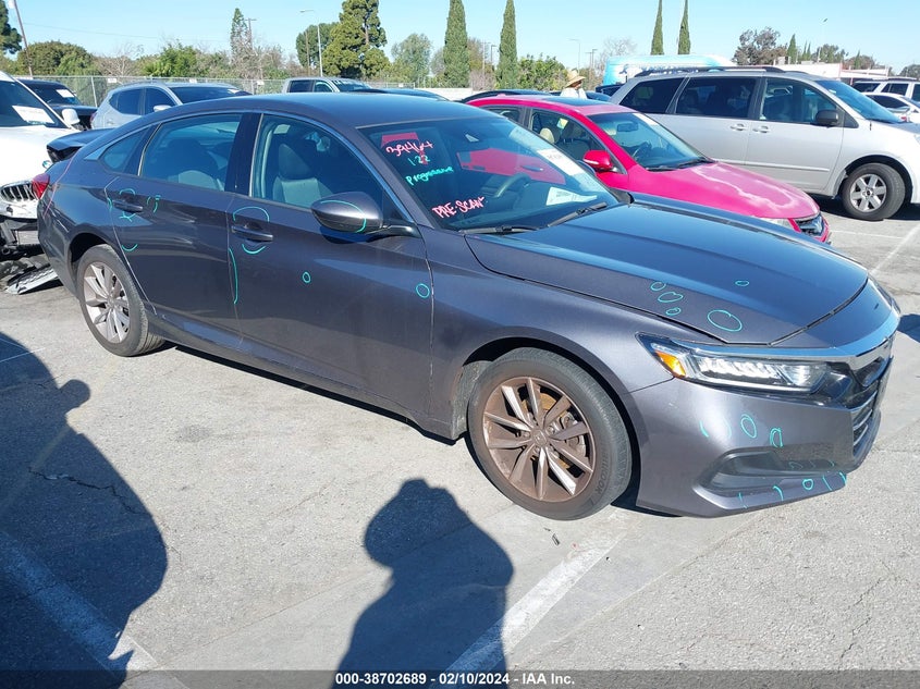 VIN 1HGCV1F15MA005748 2021 HONDA ACCORD LX