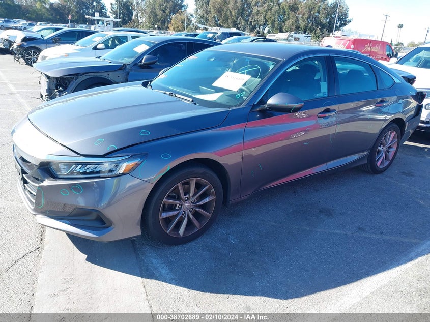 VIN 1HGCV1F15MA005748 2021 HONDA ACCORD LX