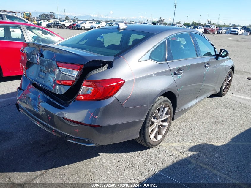 VIN 1HGCV1F15MA005748 2021 HONDA ACCORD LX