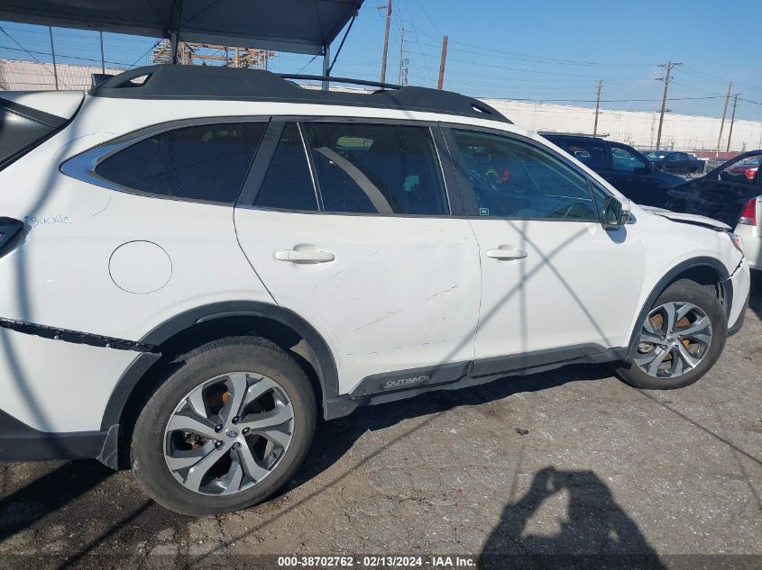 2022 Subaru Outback Limited VIN: 4S4BTANC6N3180949 Lot: 38702762