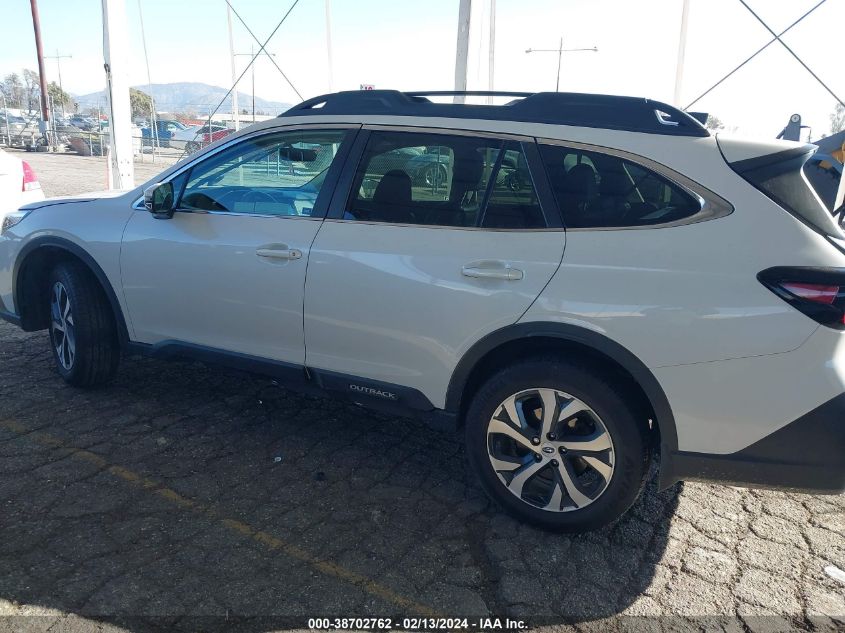 2022 Subaru Outback Limited VIN: 4S4BTANC6N3180949 Lot: 38702762