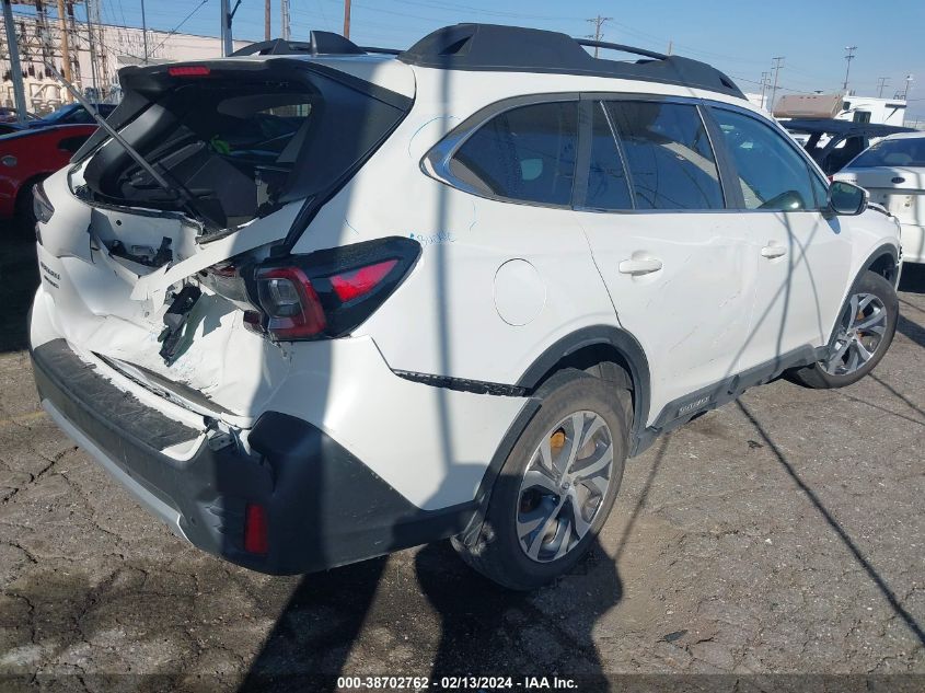 2022 Subaru Outback Limited VIN: 4S4BTANC6N3180949 Lot: 38702762