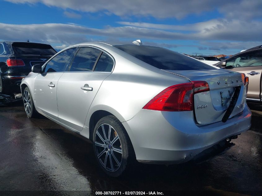 YV1612FS2E1284271 2014 Volvo S60 T5/T5 Platinum/T5 Premier/T5 Premier Plus