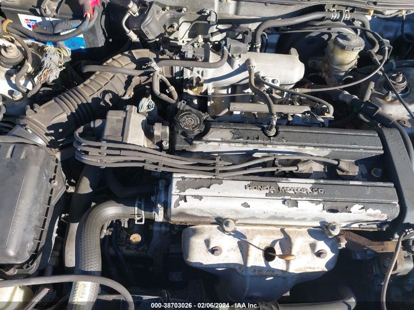 2000 Acura Integra Ls VIN: JH4DC4452YS012591 Lot: 38703026