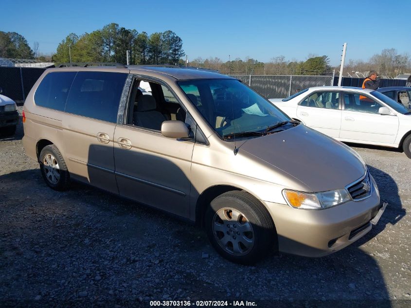 2002 Honda Odyssey Ex VIN: 2HKRL18652H556730 Lot: 38703136