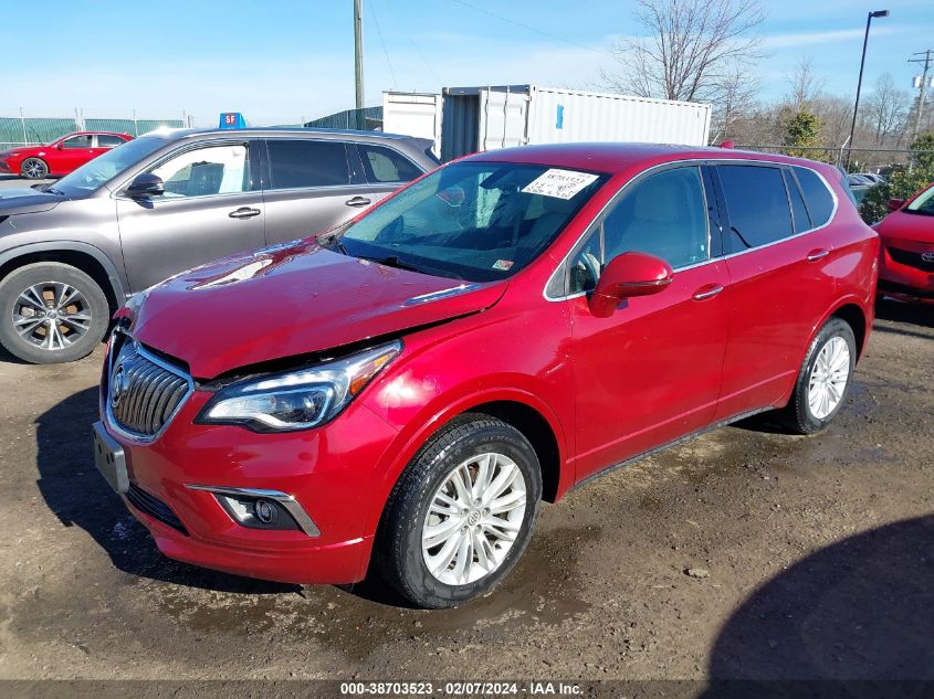 2017 Buick Envision Preferred VIN: LRBFXCSA2HD037731 Lot: 38703523