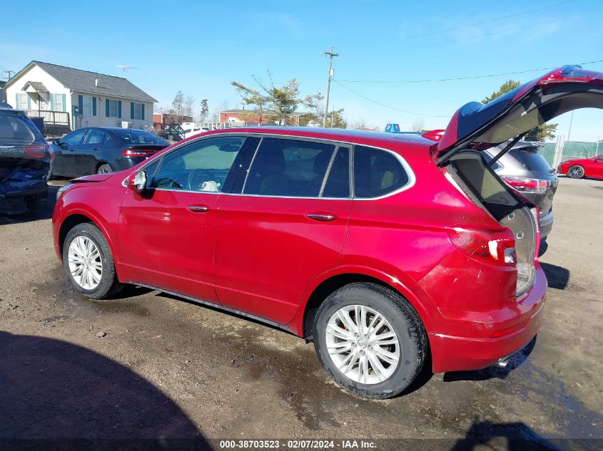 2017 Buick Envision Preferred VIN: LRBFXCSA2HD037731 Lot: 38703523