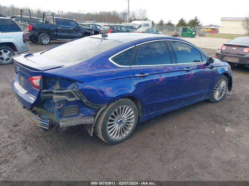 2016 FORD FUSION TITANIUM - 3FA6P0K94GR179404