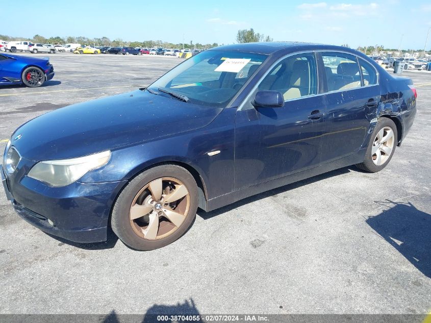 WBANA73555B818657 2005 BMW 530I