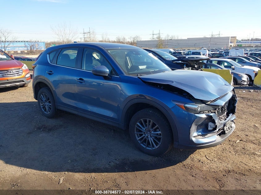 2021 Mazda Cx-5 Sport VIN: JM3KFBBM2M0334823 Lot: 38704577