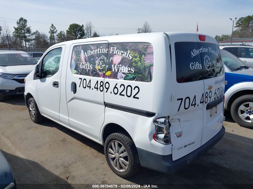 2017 CHEVROLET CITY EXPRESS 1LT - 3N63M0ZN1HK693016