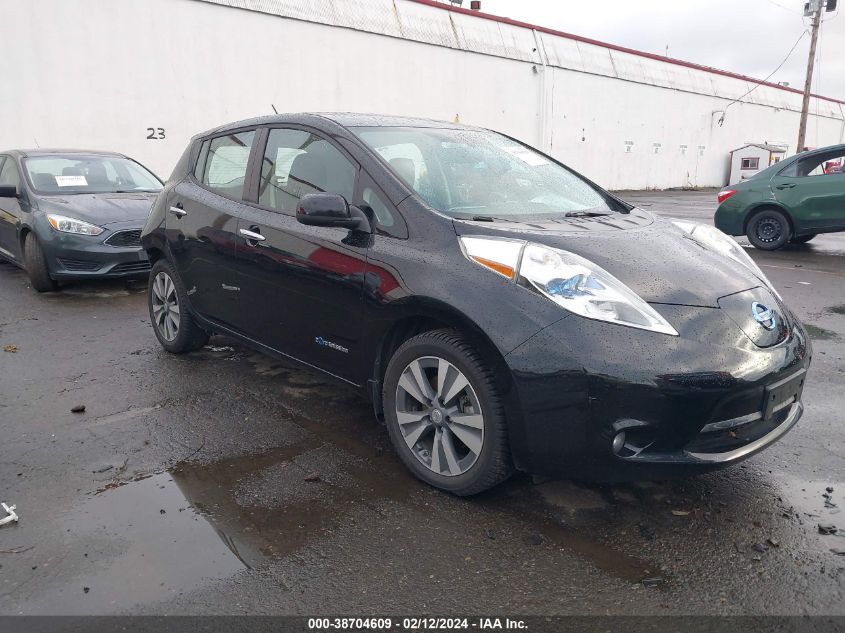 2015 Nissan Leaf Sl VIN: 1N4AZ0CPXFC306557 Lot: 38704609