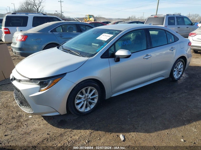 VIN 5YFVPMAE6MP165856 2021 TOYOTA COROLLA LE