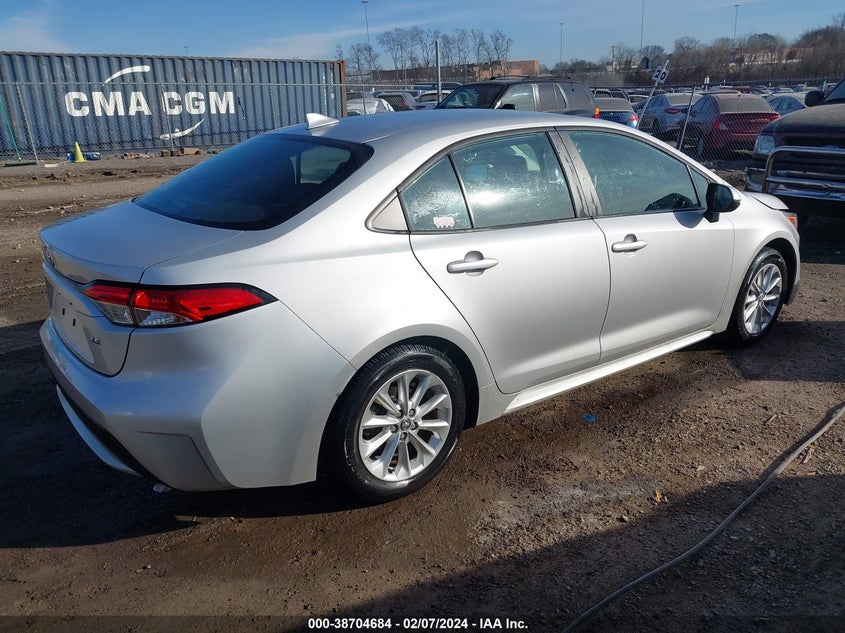 VIN 5YFVPMAE6MP165856 2021 TOYOTA COROLLA LE